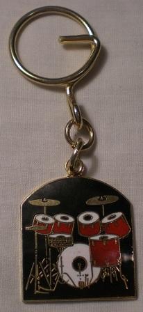Drum Set Key Chain
